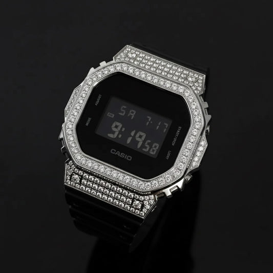 Relógio Casio G-Shock Cristalian Edition Custom - Cravejado Personalizado Com Brilhantes VVS+