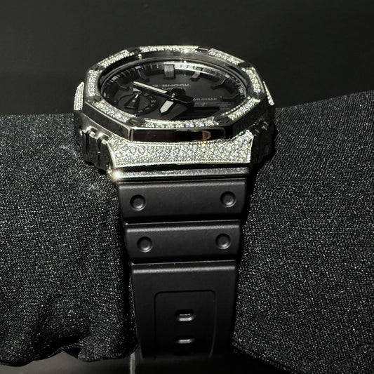Casioak Cristalian Edition #02 – Bezel Cravejado com Brilhantes VVS